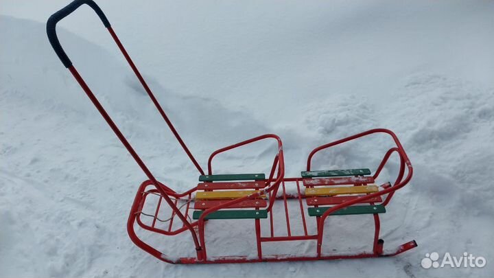 Санки для двойни