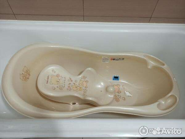 Ванночка для купания с горкой