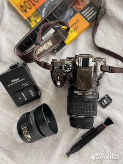 Фотоаппарат Nikon d5200 + объектив Nikon dx 35 mm