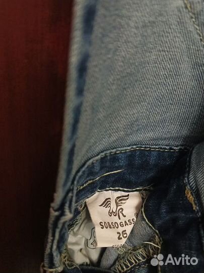 Джинсовый комбинезон женский