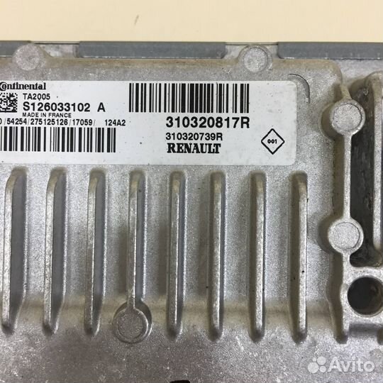 Блок управления АКПП Renault Duster 2012