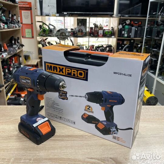 Шуруповерт MaxPro mpcd14Li/2Е