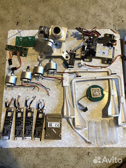 Квадрокоптер запчасти