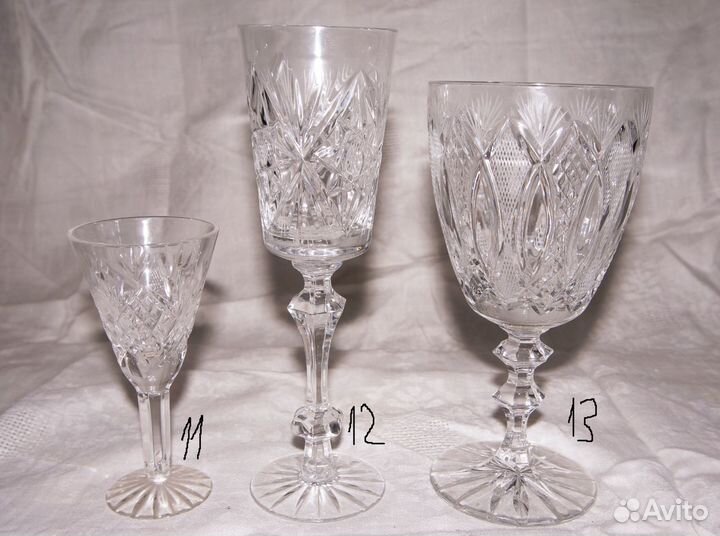 Вазы, бокалы, штофы, салатницы