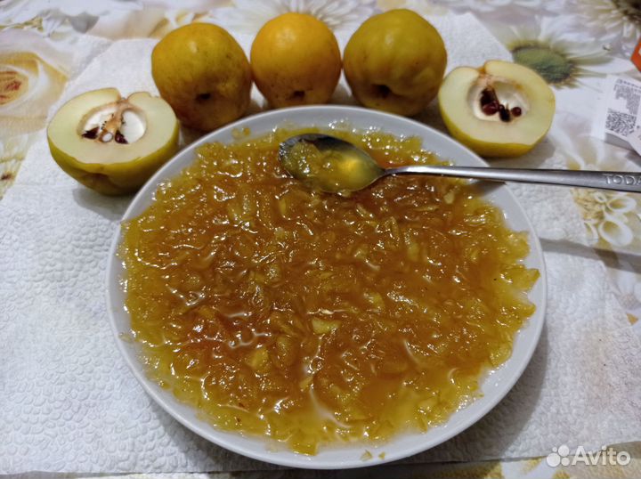 Варенье, сырое, из айвы