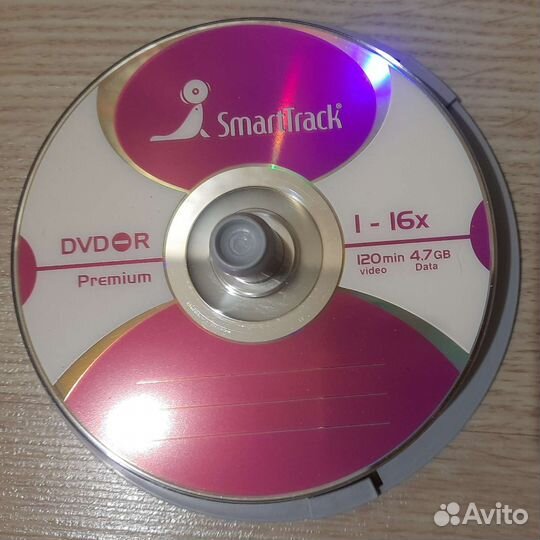 Чистые DVD-R в боксе