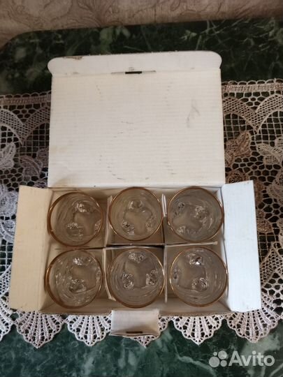 Набор стопок Богемия/ Богемское стекло