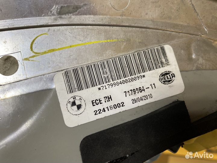 Фонарь задний левый BMW X6 E71