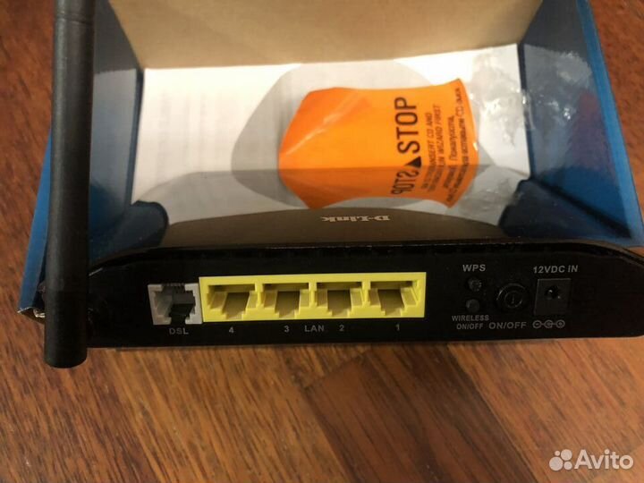 Wi-Fi роутер D-link DSL-2640U