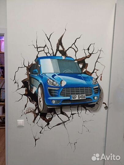 Роспись стен, картины для интерьера