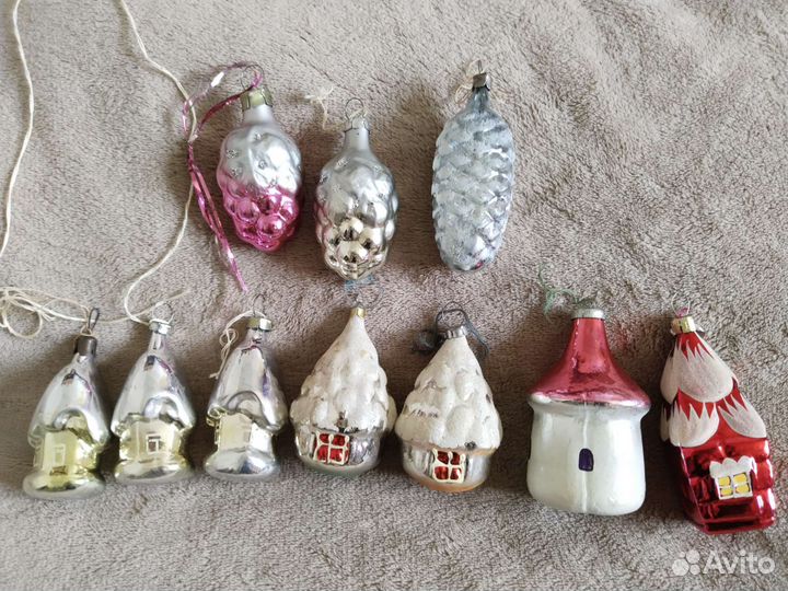 Елочные игрушки СССР