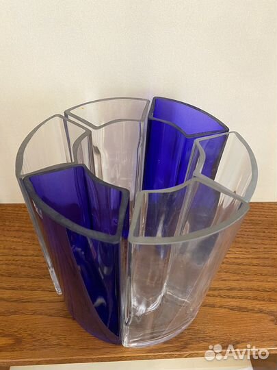 Набор ваз стекло 7 шт фигурные