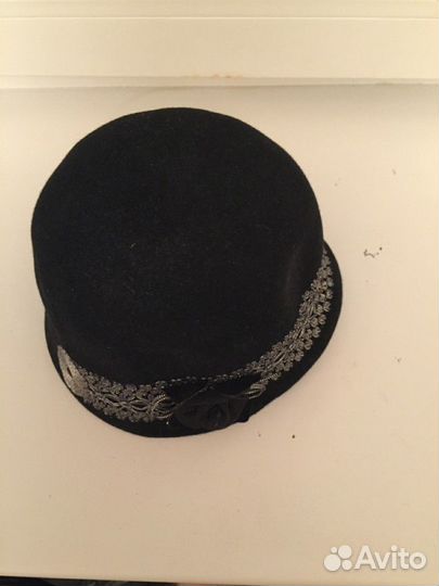 Шляпа велюровая
