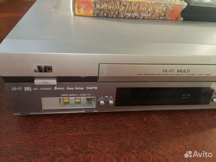 Стерео VHS JVC HR J 785WE Hi Fi 6 головок