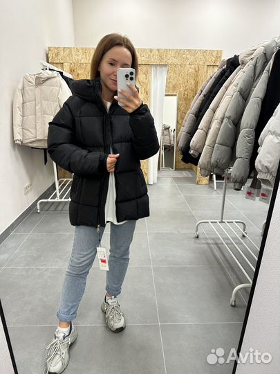 Куртка 40/42 женская с капюшоном