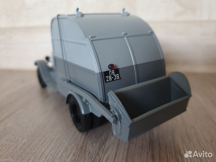 Зис 5, автомобиль для уборки мусора мc-1 Сарлаб