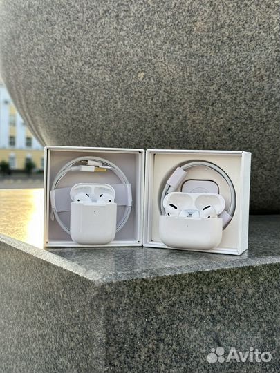 Наушники AirPods 2/AirPods Pro (лучшее качество)