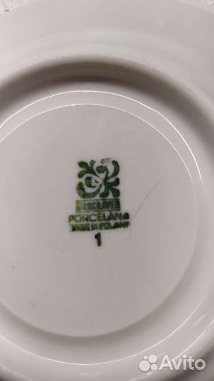 Сервиз, кофейный, фарфор.Польша, годов 60-70