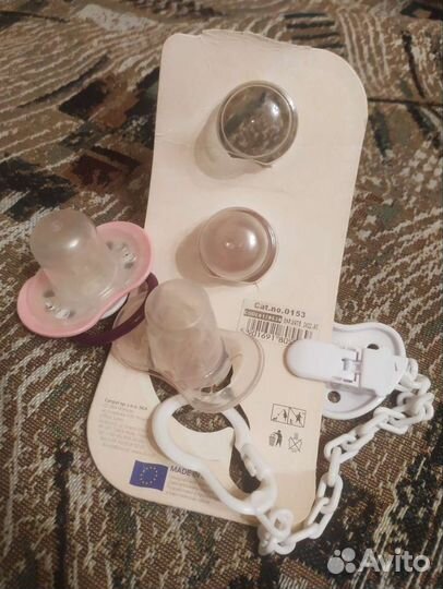 Пустышки (соски) lovi + держатель