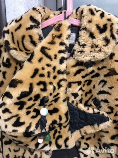 Шуба мутоновая с шапкой