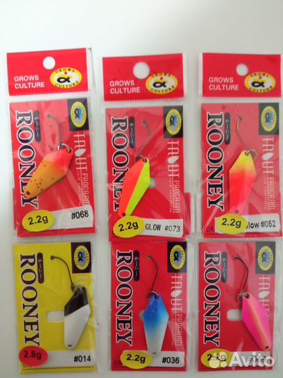 Форелевые блесны Dohna, Rooney