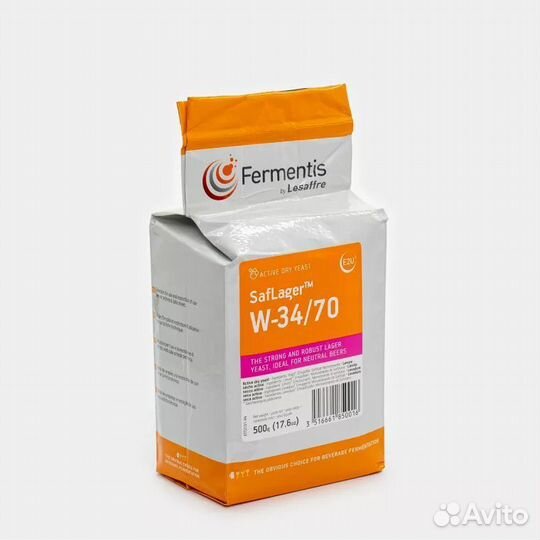 Пивные дрожжи W34/70