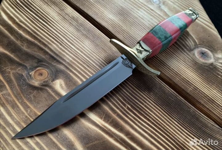 Нож финка сталь кованая Х12мф