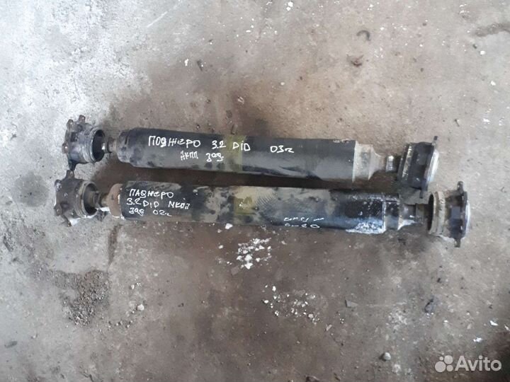 Кардан mitsubishi pajero 3.2did