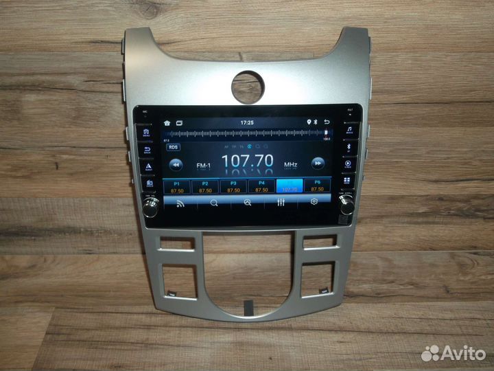 Магнитола Kia Cerato Android физические кнопки