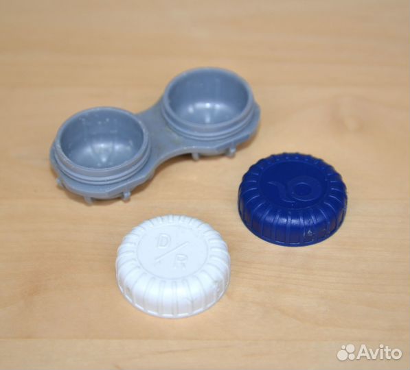 Контейнер для мягких контактных линз, 3 шт