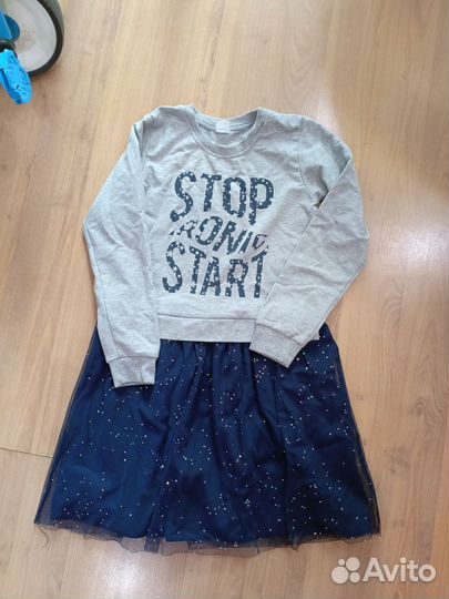 Вещи пакетом на девочку размер 140.146