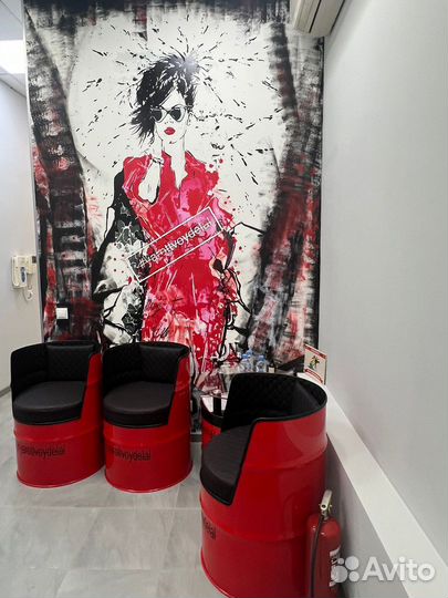 Диван из бочек/LOfT