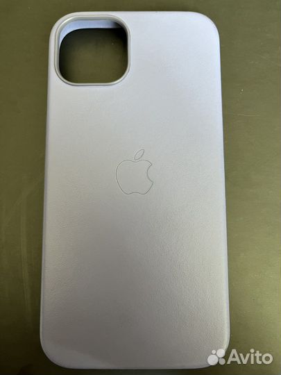 Чехол Leather case на iPhone 13 (оригинал)