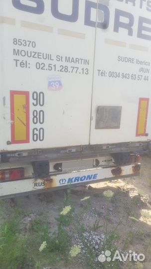Полуприцеп бортовой Krone SDP27, 2007
