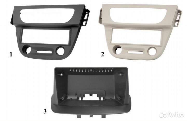 Переходная рамка Renault Megane III Fluence