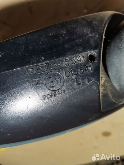 Зеркало левое Nissan Almera Tino