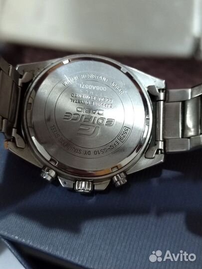 Часы Casio edifice wr 100m