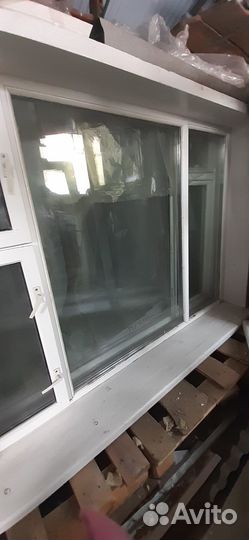 Оконный блок деревянный