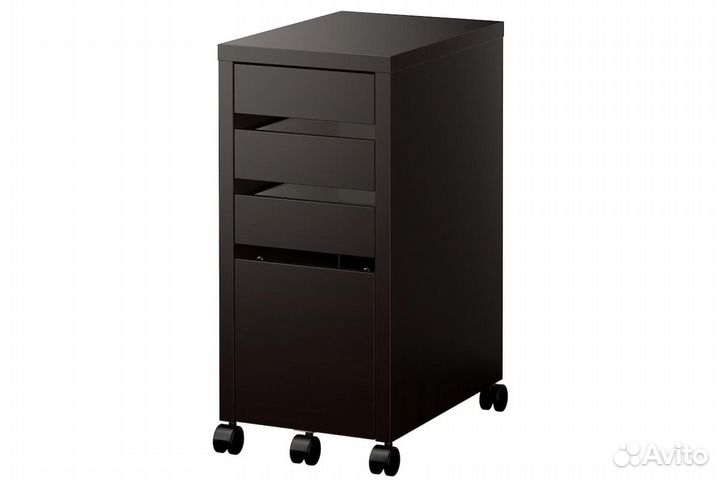 Micke IKEA 402.447.51 Комод на колесиках 35х75 Вен