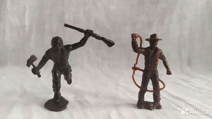 Солдатики СССР дикий запад