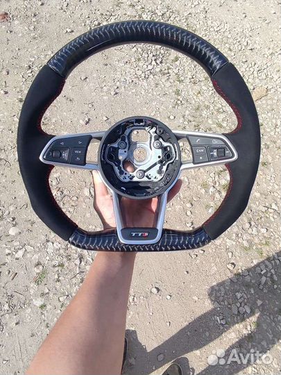 Руль Audi карбон