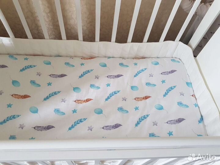 Бортики в детскую кроватку IKEA