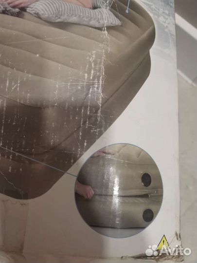 Надувной матрас двухспальный бу