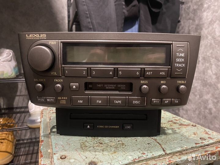 Магнитола lexus ls430 рестайлинг