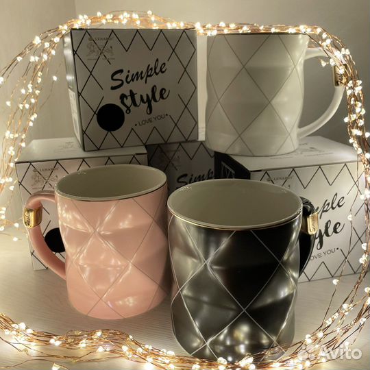 Кружка фарфоровая