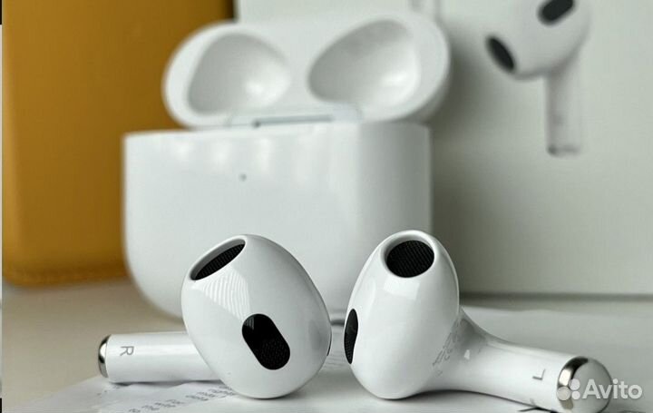 Новые AirPods 3 Premium 1в1 (чехол + доставка)