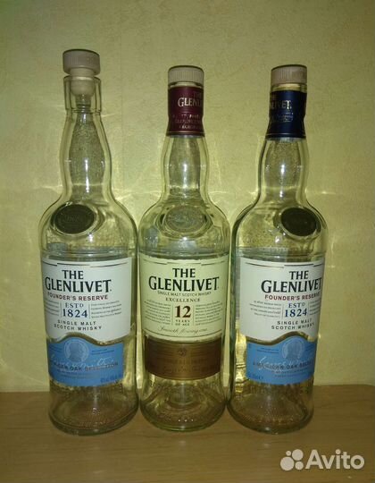 Бутылки из под виски