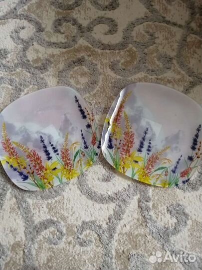 Тарелка двухярусная