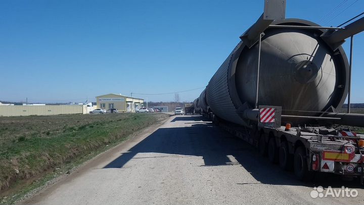 Аренда трала перевозка негабаритных грузов