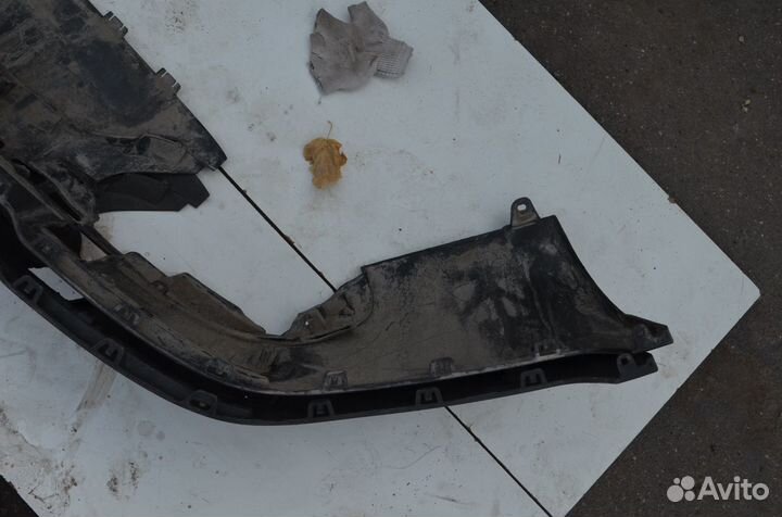 Юбка бампера Mercedes Glc X253 2015 задняя нижняя